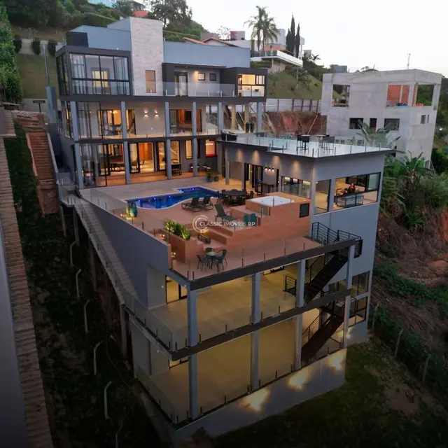 Sobrado com 8 dormitórios à venda, 1200 m² por R$ 7.800.000 - Escarpas Do Lago - Capitólio/MG